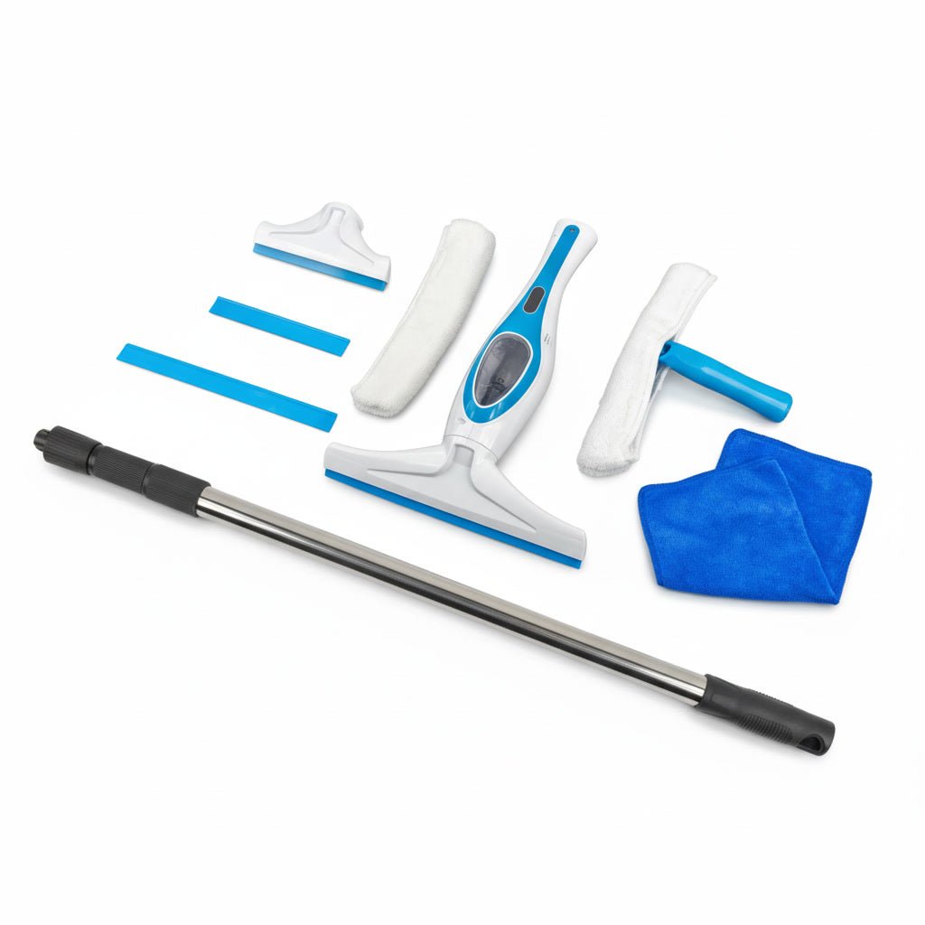 PowerBlade Silicone Vacuum Squeegee Kit | Streak-Free Cleaning