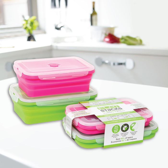 FLAT STACKS 2 PC. LARGE RECTANGLE SET