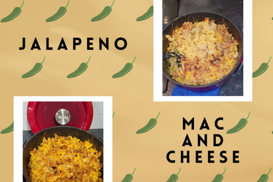 Baked Jalapeno Mac and Cheese
