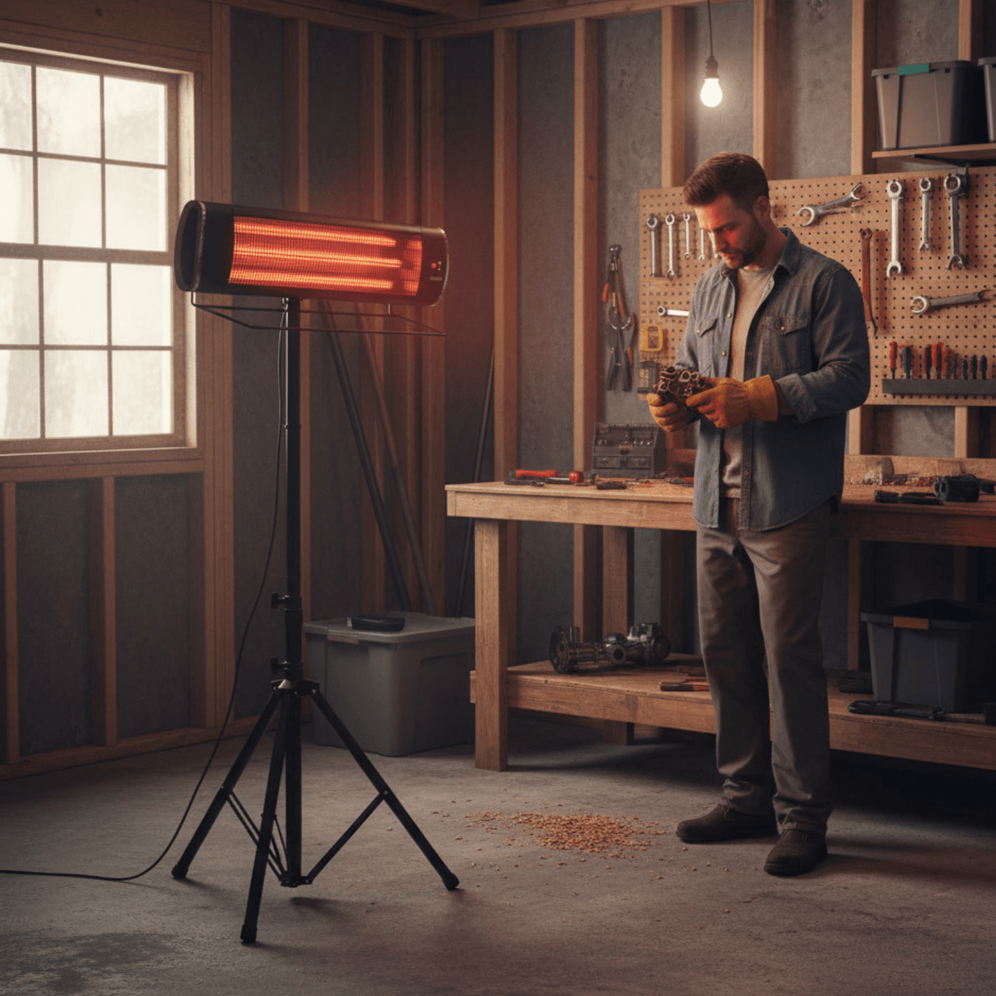 EMBR Heater Tripod Stand