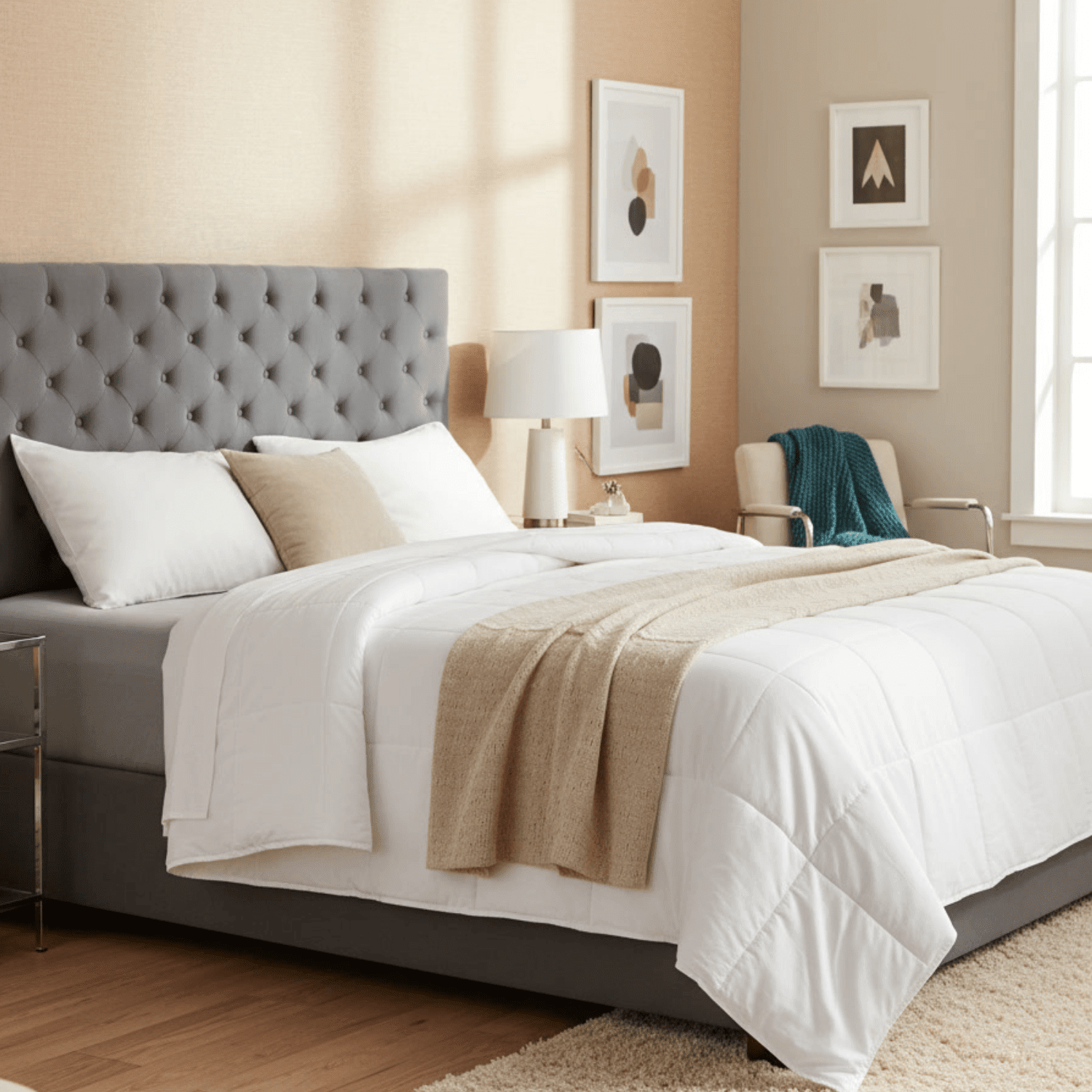 Ocean Sales Silk Comforter - Thumbnail 4