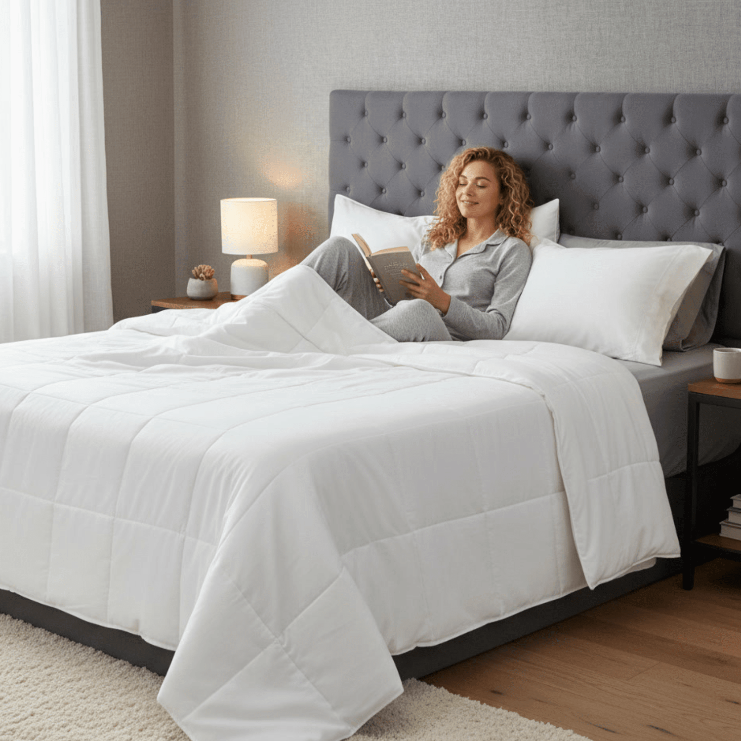 Ocean Sales Silk Comforter - Thumbnail 2