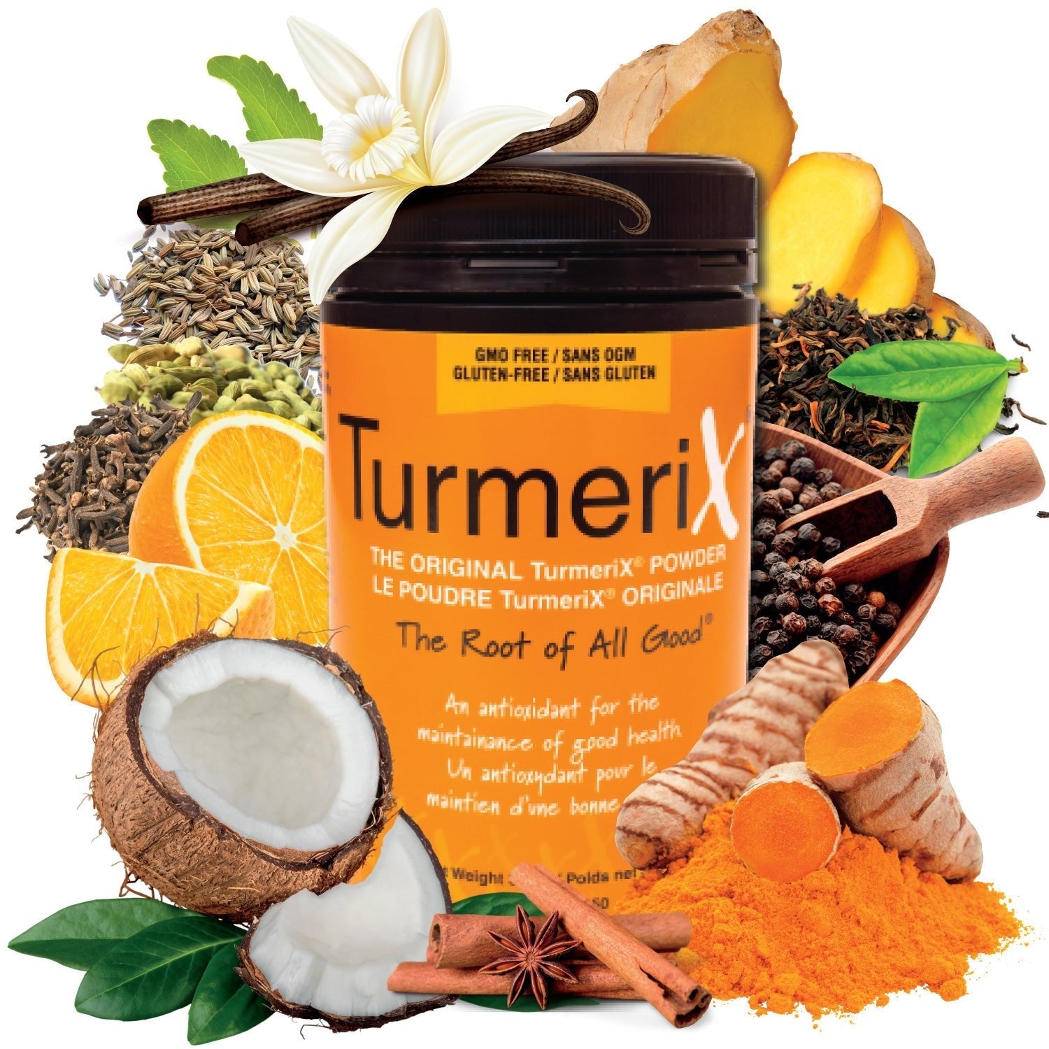 TurmeriX® Powder 12.7 oz | Easy Daily Wellness Blend – Ocean Sales USA
