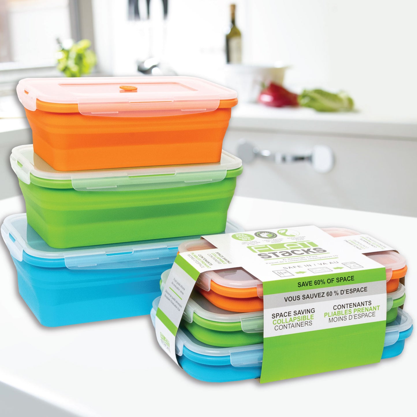 Flat Stacks Collapsible Storage Containers - Review