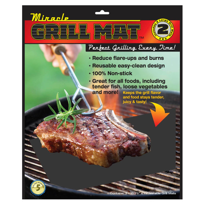 MIRACLE GRILL MAT 2-PACK + BONUS – Ocean Sales USA