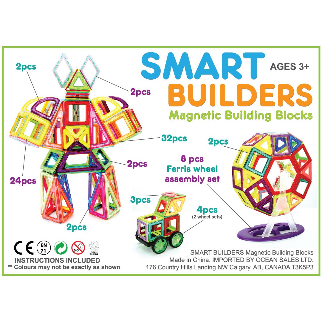 SMART BUILDERS TOY SETS BUNDLE - Ocean Sales USA